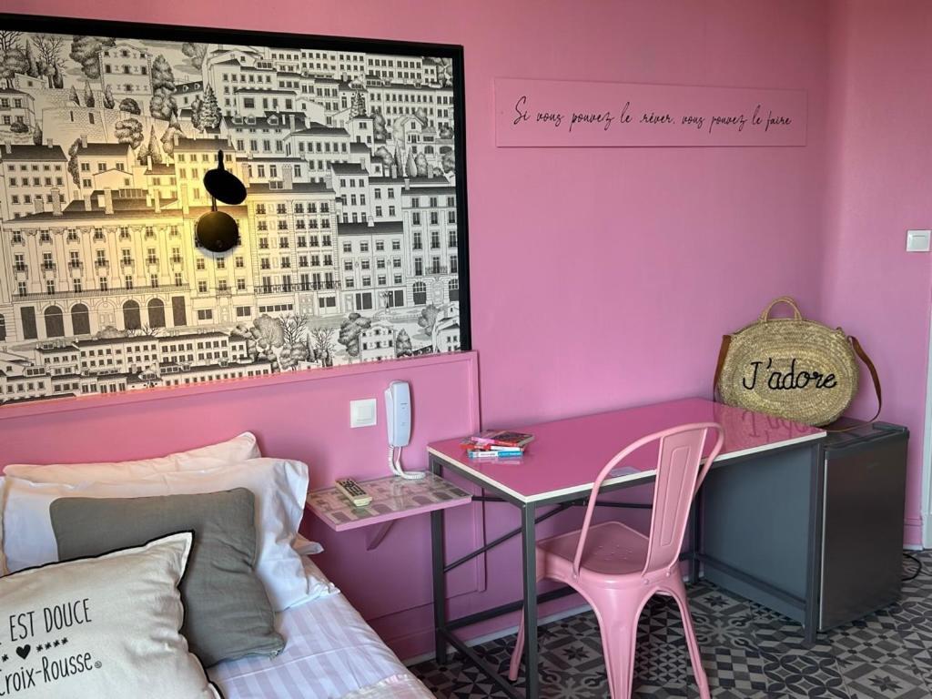 Hotel De La Croix-Rousse Lyon Eksteriør bilde